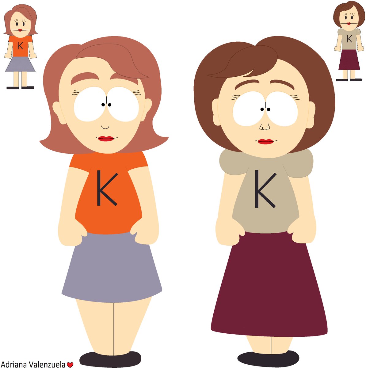adriana_cartoon's tweet photo. This is the Q Sisters from South Park if they were American instead of Canadian. I think I accidentally made them hot lol 

#SouthPark #SouthParkfanart #QSisters #alternateversion https://t.co/YUCaKisqkE