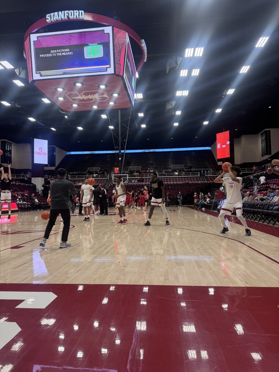 Massive game this afternoon!

Stanford takes on former Final Four team NC State