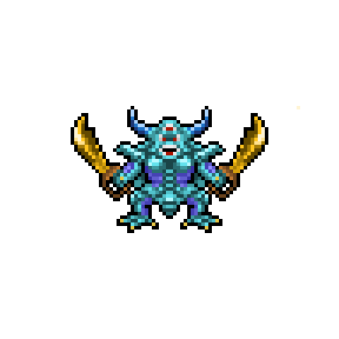 lowmh's tweet image. エスタークがあらわれた。

#ドット絵
#pixelart
#ドラクエ4