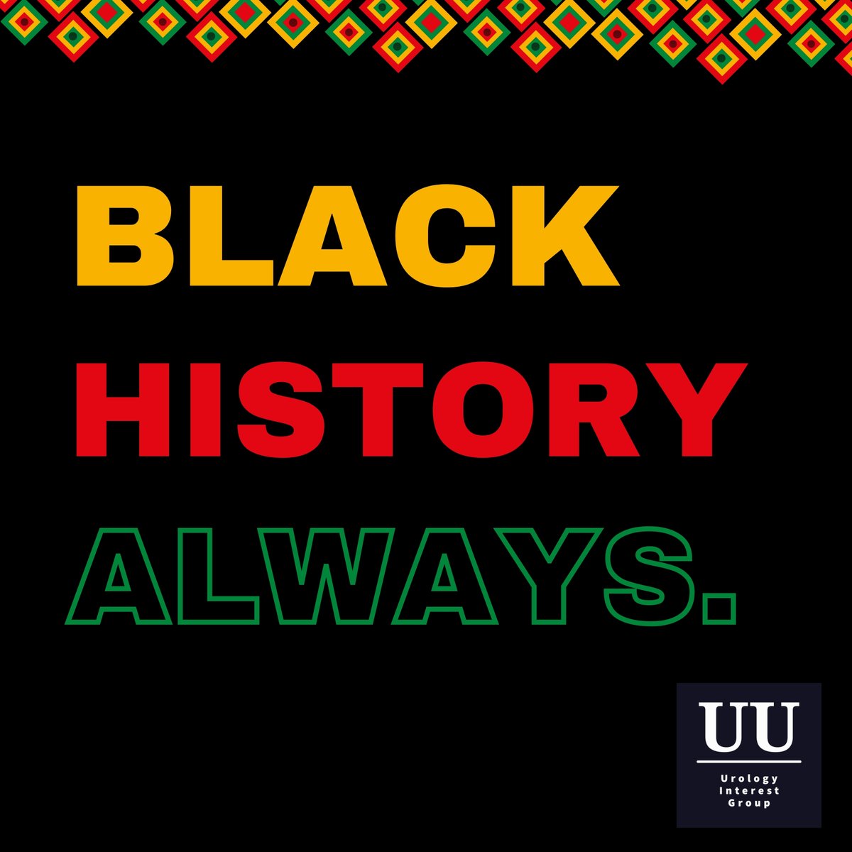 Urology Unbound: Urology Interest Group (@urounbound_ig) on Twitter photo Urology Unbound celebrates Black History Month, honoring the achievements, strength, & brilliance of Black Americans — past, present, & future.
We honor those who paved the way, and are committed to creating a more fair & inclusive healthcare future for all!
<a href="/rfrankjones_uro/">R. Frank Jones Urological Society</a> Urology Unbound celebrates Black History Month, honoring the achievements, strength, & brilliance of Black Americans — past, present, & future.
We honor those who paved the way, and are committed to creating a more fair & inclusive healthcare future for all!
<a href="/rfrankjones_uro/">R. Frank Jones Urological Society</a>