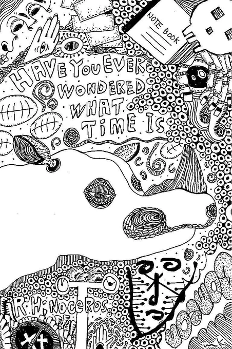 No.849
サイ、時間とは、、、  、いつもの、Notebook、
#illustration #ペン画 #私の絵柄が好みって人にフォローされたい 