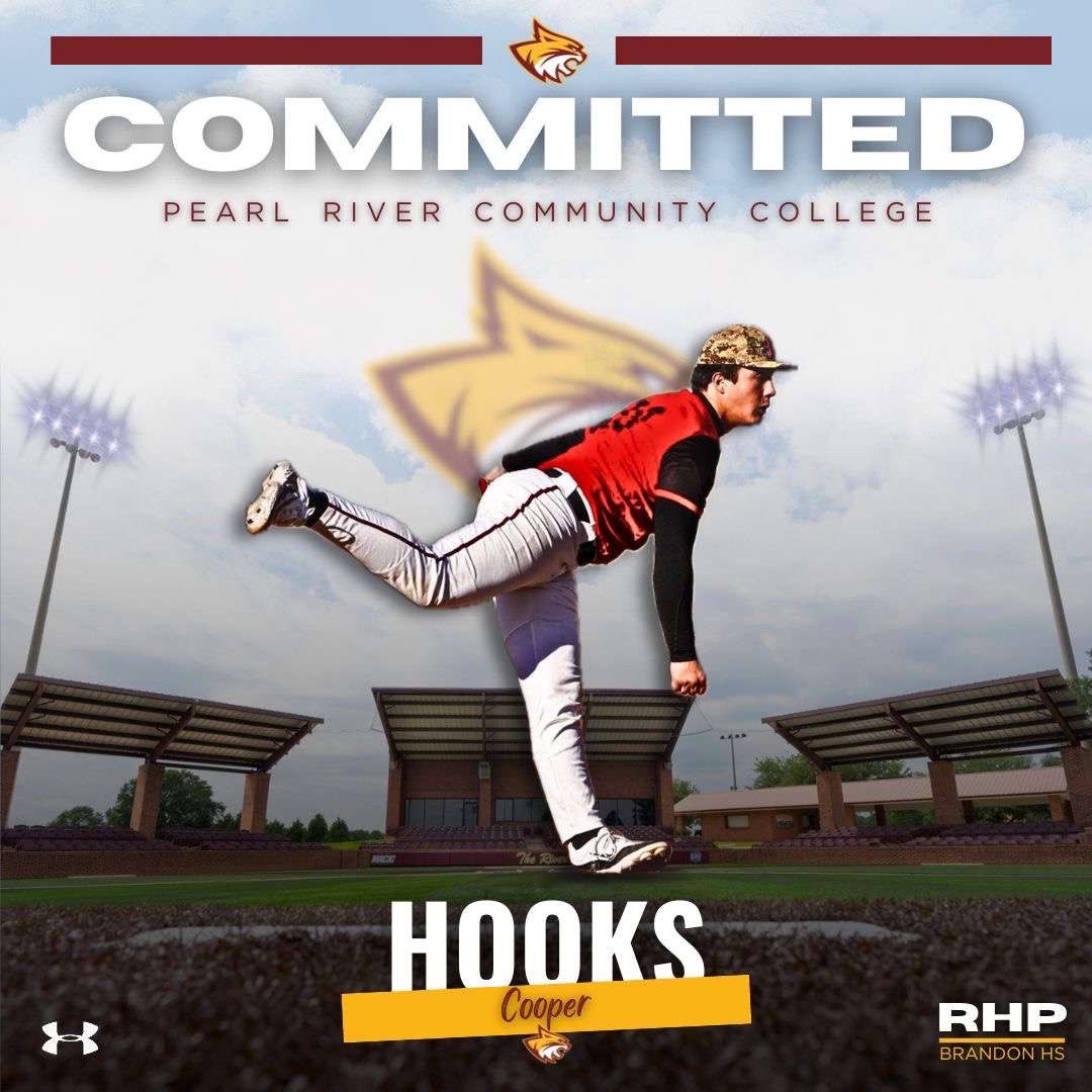 Cooper Hooks (@cooper_hooks) on Twitter photo I am excited to announce my commitment to Pearl River Community College. <a href="/BrandonBulldog2/">Brandon Bulldog Baseball</a> <a href="/slater_12/">Slater Lott</a> <a href="/coachavie/">Michael Avalon</a> <a href="/PeakVelocity/">Peak Velocity Performance</a> <a href="/PRCC_Baseball/">Pearl River Baseball</a> #RRR I am excited to announce my commitment to Pearl River Community College. <a href="/BrandonBulldog2/">Brandon Bulldog Baseball</a> <a href="/slater_12/">Slater Lott</a> <a href="/coachavie/">Michael Avalon</a> <a href="/PeakVelocity/">Peak Velocity Performance</a> <a href="/PRCC_Baseball/">Pearl River Baseball</a> #RRR