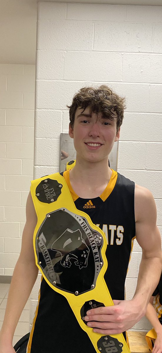 FHS “Teed Saunders &amp; Doyle” Black Kats win the Regional final vs Rothesay and will host Sectionals next weekend. TOG belt goes to Jake Christie.