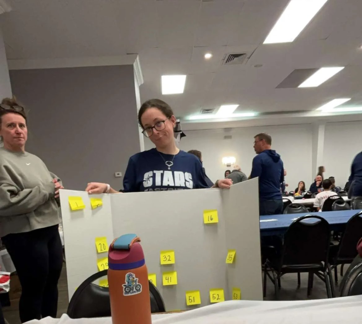 Had a great time with my <a href="/StarsParson/">MD Stars National/Fastpitch-Parson</a> team last night at our BINGO fundraising event! I was selling the 50/50 raffle tickets and raised $1,500 just from that! I loved being able to catch up with some old teammates and enjoy the night 🤍🌟
<a href="/StarsMcQueeney/">Stars McQueeney</a> <a href="/ryanmcqueeney/">Ryan McQueeney</a>