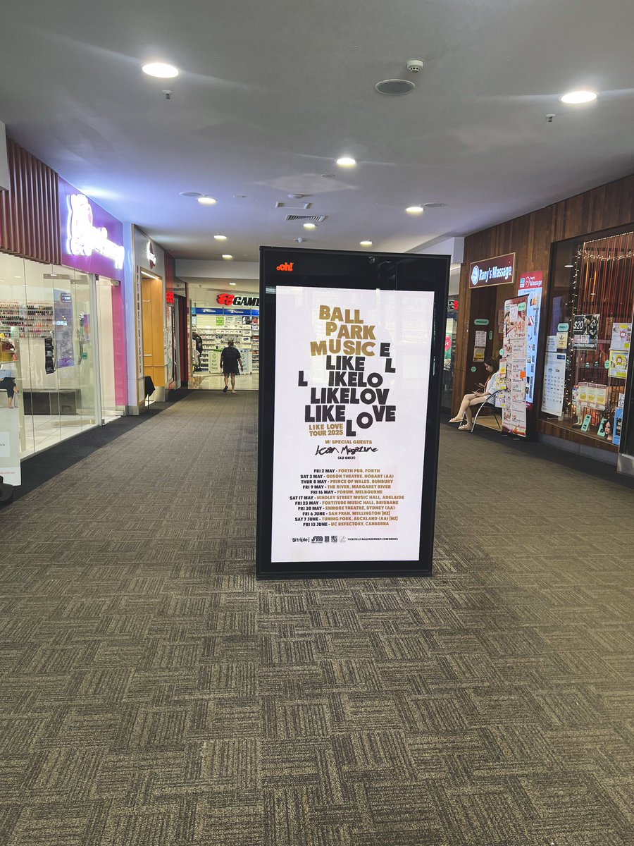 One minute you’re out doing groceries, next minute you’re coming to the Like Love Tour 😉🔥🦐