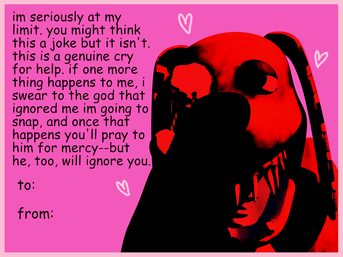 The Threadville Valentine's Day cards (ignore Rocky he's not feeling well) #Threadville