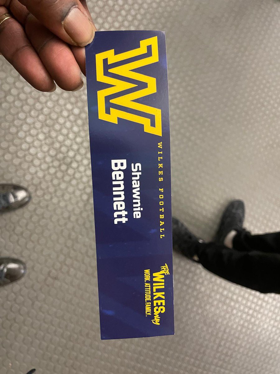 Shawnie (@lshawniel) on Twitter photo After a great visit I am blessed
to say I received my first offer from <a href="/WilkesFootball/">Wilkes Football</a> Thank you <a href="/CoachDBryant76/">Darian Bryant</a> for having me After a great visit I am blessed
to say I received my first offer from <a href="/WilkesFootball/">Wilkes Football</a> Thank you <a href="/CoachDBryant76/">Darian Bryant</a> for having me