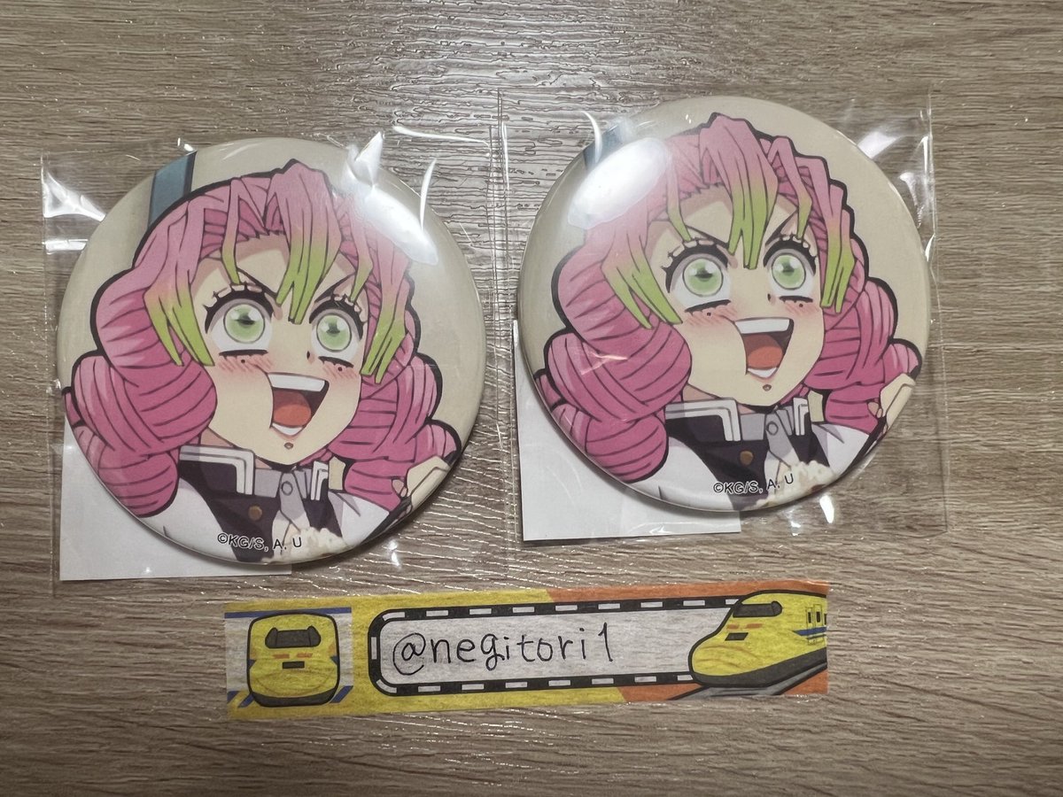 甘露寺蜜璃 57mm缶バッジ 大正コソコソ噂話 webshopくじ 鬼滅の刃 甘露寺蜜璃 57mm缶バッジ 大正コソコソ噂話 webshopくじ 鬼滅の