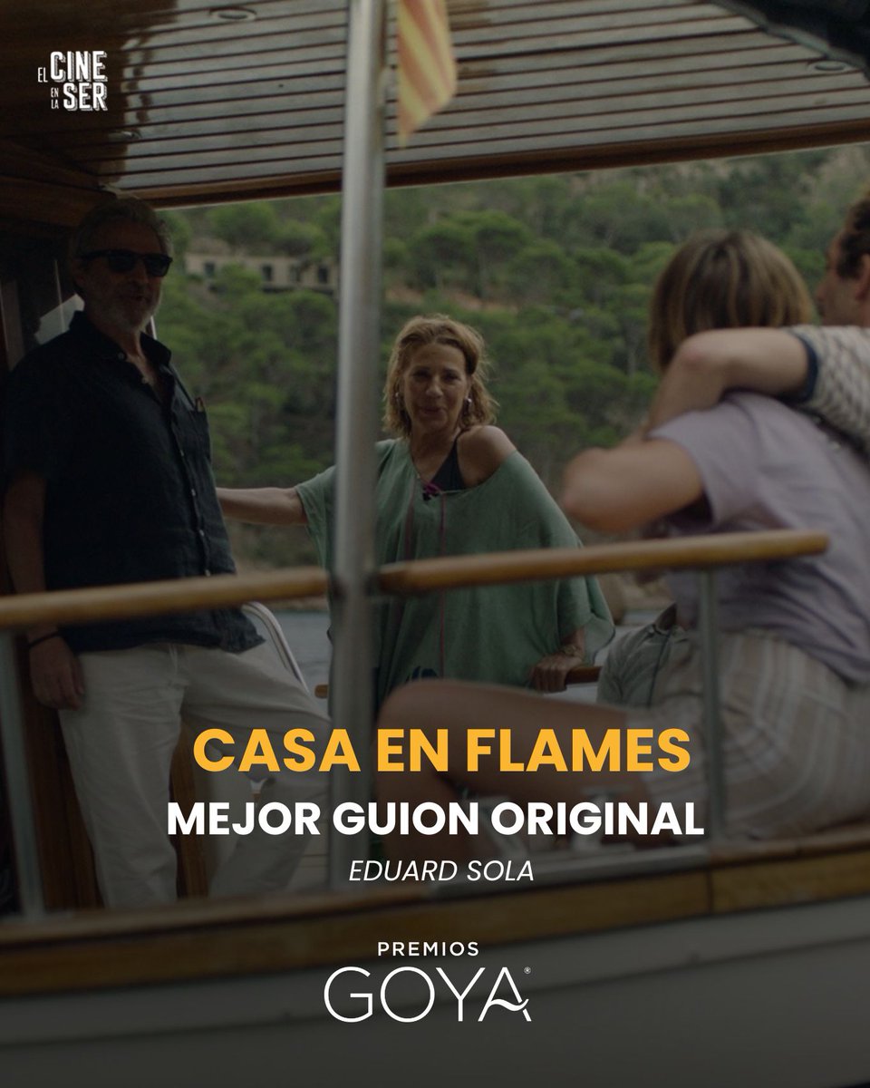 🏆#Goya2025 Mejor guion original

Eduard Sola por 'Casa en flames'

cadenaser.com/nacional/2025/…