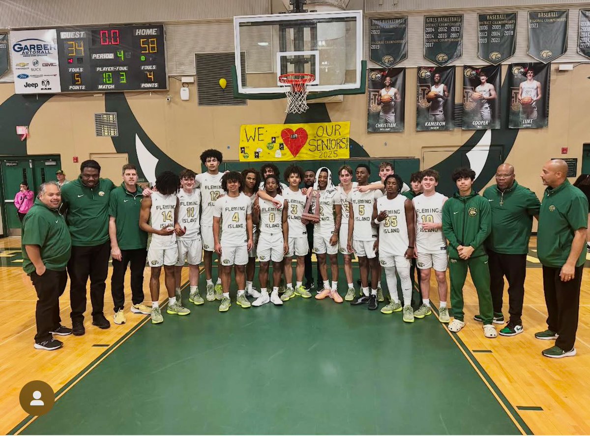Clay County bringing home District Championships in Basketball 🏀

Boys District Champions - Fleming Island Girls District Champions - Orange Park
