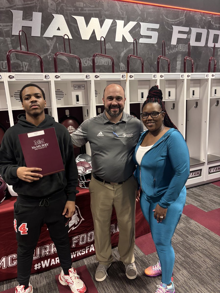 John Newton (@johnnewton007) on Twitter photo I had a great time at McMURRY University today! Thank you <a href="/CoachMNewby/">Matthew Newby</a> <a href="/CoachNealMcM/">JORDAN NEAL</a> <a href="/CoachSnyde/">Will</a> <a href="/McMURRYFOOTBALL/">McMURRY FOOTBALL</a>
extremely grateful for the opportunity to visit McMURRY!
#WarHawksFaw
<a href="/Hillcrest_FB/">Hillcrest Panther Football</a> <a href="/Coach_Dise/">A.D. Madise</a> I had a great time at McMURRY University today! Thank you <a href="/CoachMNewby/">Matthew Newby</a> <a href="/CoachNealMcM/">JORDAN NEAL</a> <a href="/CoachSnyde/">Will</a> <a href="/McMURRYFOOTBALL/">McMURRY FOOTBALL</a>
extremely grateful for the opportunity to visit McMURRY!
#WarHawksFaw
<a href="/Hillcrest_FB/">Hillcrest Panther Football</a> <a href="/Coach_Dise/">A.D. Madise</a>