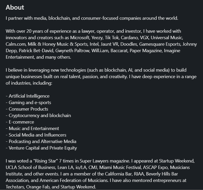 iAmPeewee30's tweet image. Last 2024 when we saw the name Eric Galen we found out that Sir @EricGalen is the Advisor for #VGX and Chief Operating Officer of @rflxtstudio. 

#safemoonarmy 
#safemoonv2