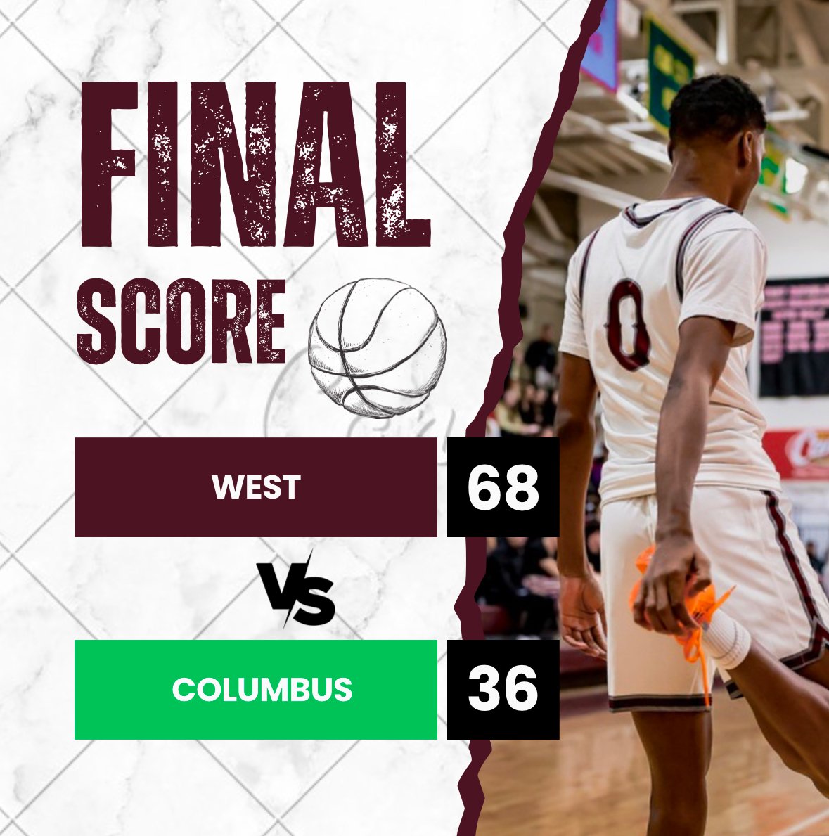 WahawkBoysHoops's tweet image. Win #10