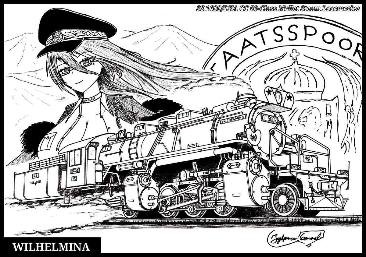 Jagd_General's tweet photo. The Mountain Queen
#SteamLocomotive #Locomotive #trains #drawings https://t.co/vn3H3iLkFk