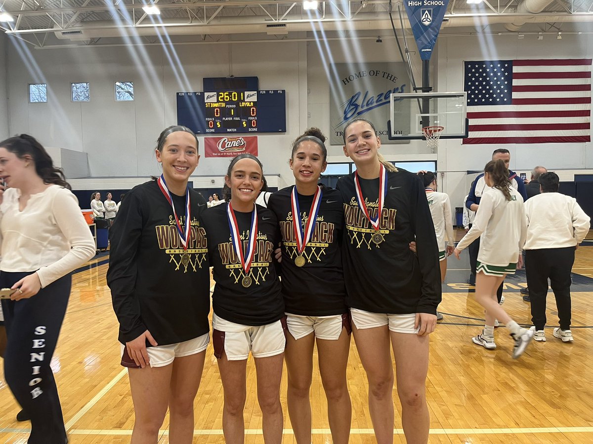 Wolfpack lose against Loyola 73-61. Team was led by Reganne Reardon with a double double with 26 points and 10 rebounds. Maliyah Miller with 15 points. We were able to recognize these 4 before the game for GCAC All Conference.