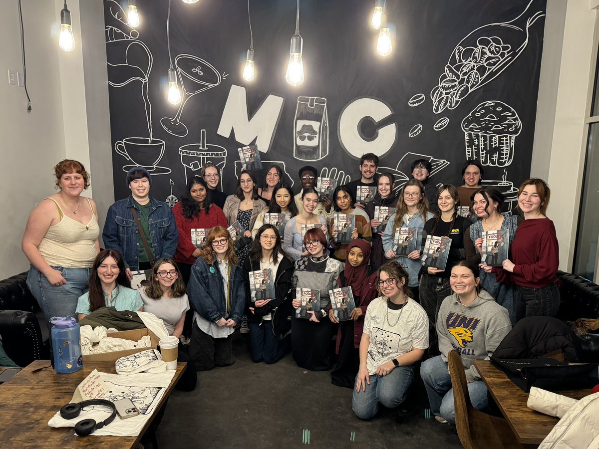 Mazzy Sleep (@mazzysleep) on Twitter photo It was really cool getting to read my poem “LIGHT” at the <a href="/FoolsMag/">Fools Magazine</a> launch party last night. The issue looks great! ❤️ It was really cool getting to read my poem “LIGHT” at the <a href="/FoolsMag/">Fools Magazine</a> launch party last night. The issue looks great! ❤️