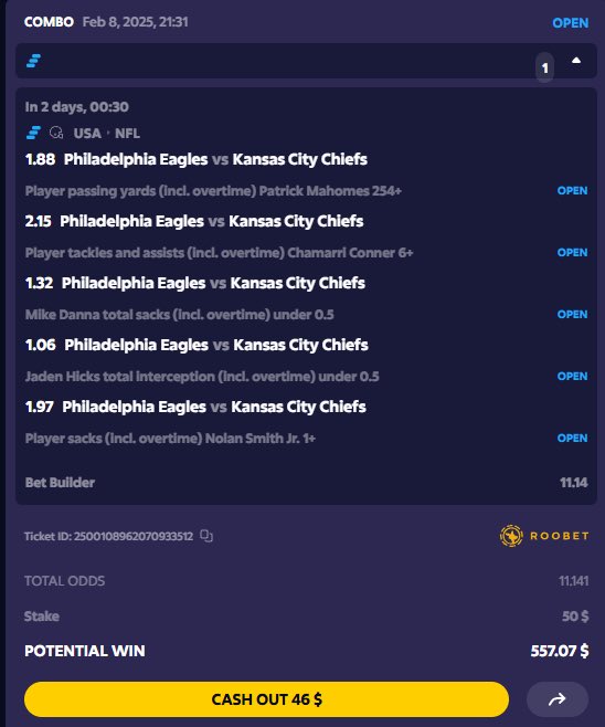 KashoutRewards's tweet photo. This is our bet for Super Bowl!

Make sure to join up on @Roobet’s 25K Giveaway! Bet 25$ to get a chance to share $25.000 

https://t.co/ne38r5Vun0 https://t.co/6UQ9rA7Ozc