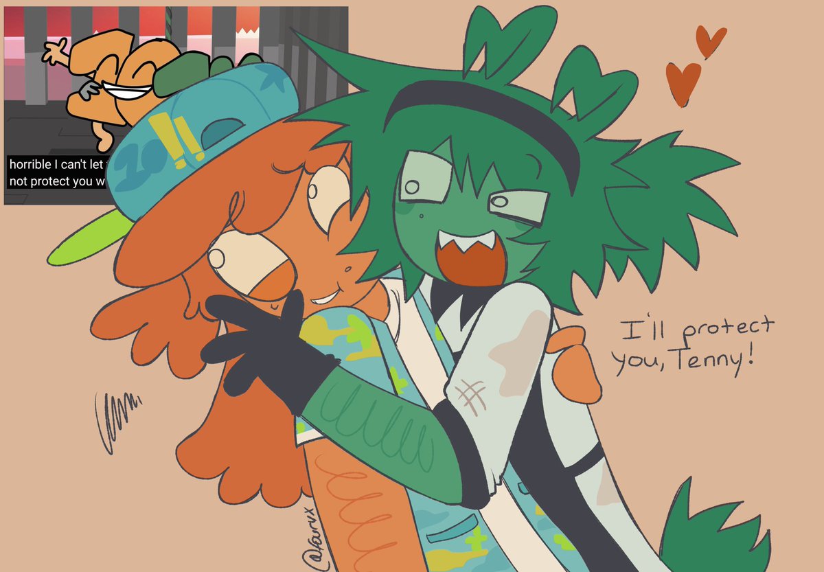 yofournor's tweet image. if you hueshift it they’re evil 4x #osctwt