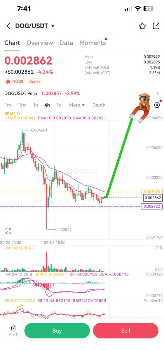 Sellers Are Exhausted. 
$DOG Higher 💹🫡🎖️