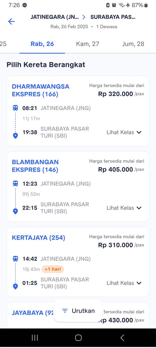 viceversxa's tweet photo. @traveloka min kenapa beda? di kai masih ada di traveloka kok udah ga ada? https://t.co/DzO8Z4hFpg