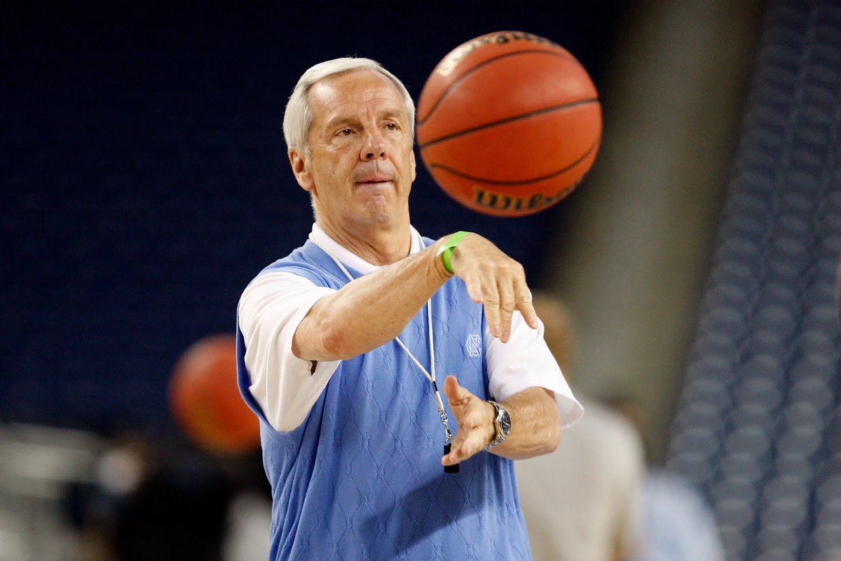 CoachBobStarkey's tweet image. Roy Williams’ constant challenge to his team:

“Make somebody else better at practice.”