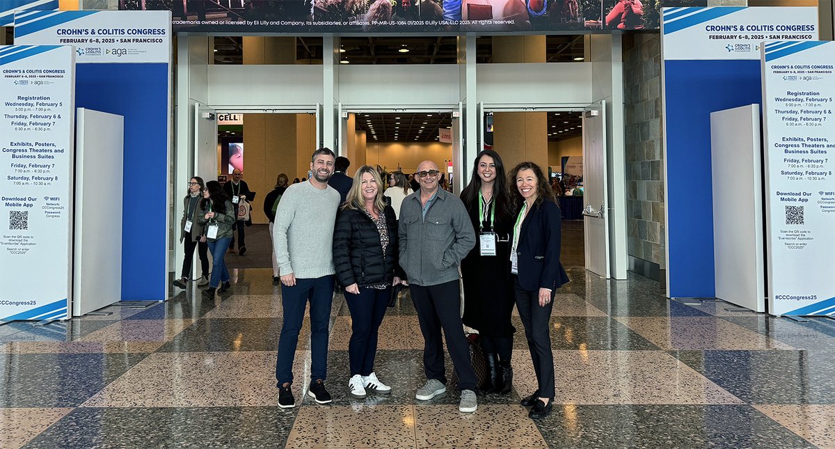 Phoenix Children's (@phxchildrens) on Twitter photo Phoenix Children’s Gastroenterology was well represented at the <a href="/CrohnsColitisFn/">Crohn's & Colitis Foundation</a> & <a href="/AmerGastroAssn/">American Gastroenterological Association (AGA)</a> #CCCongress25!
L→R: Fellow Dr. Evan Greenhall, Anne Rabasca, Dr. Brad Pasternak, Dr. Elizabeth Hilow and Dr. Lisa McMahon (not pictured: Dr. Ashish Patel, div. chief). Phoenix Children’s Gastroenterology was well represented at the <a href="/CrohnsColitisFn/">Crohn's & Colitis Foundation</a> & <a href="/AmerGastroAssn/">American Gastroenterological Association (AGA)</a> #CCCongress25!
L→R: Fellow Dr. Evan Greenhall, Anne Rabasca, Dr. Brad Pasternak, Dr. Elizabeth Hilow and Dr. Lisa McMahon (not pictured: Dr. Ashish Patel, div. chief).