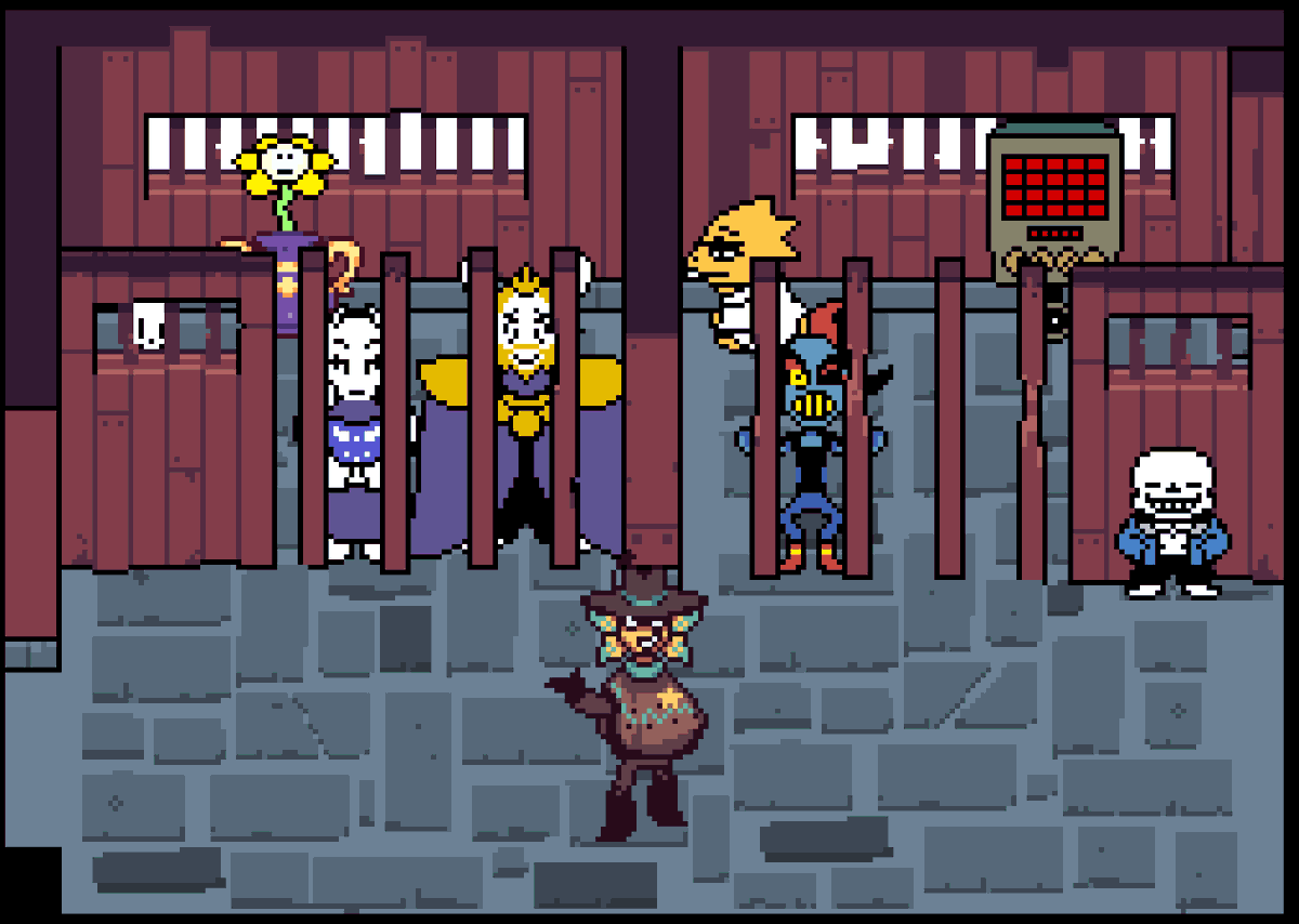 SomeDon42446404's tweet image. Busy Sherriff #UndertaleYellow #Undertale #Starlo