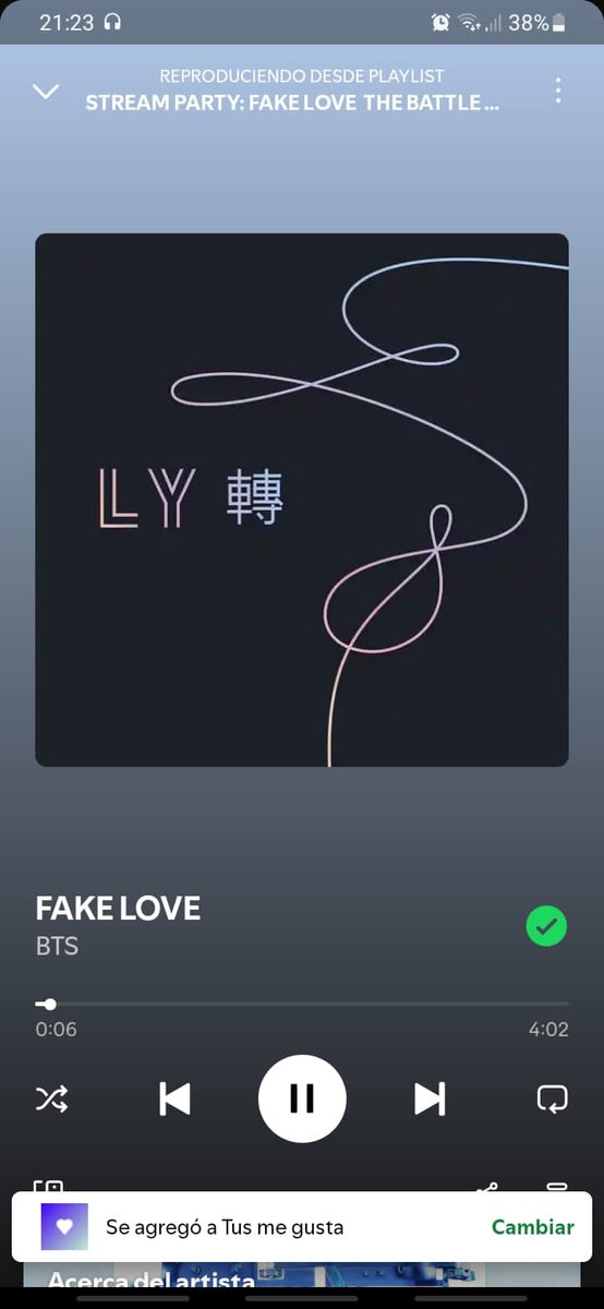 MaryJkthv's tweet photo. @luuuuuuos TEAM FL ANSWER
#YEAR_BTS
#FAKELOVETO1B
#ArmyOnSpotify https://t.co/FQb5isTQZP