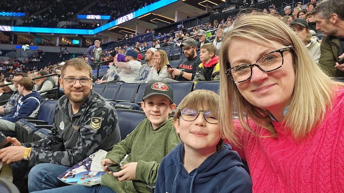 First Timberwolves game!
#packpix