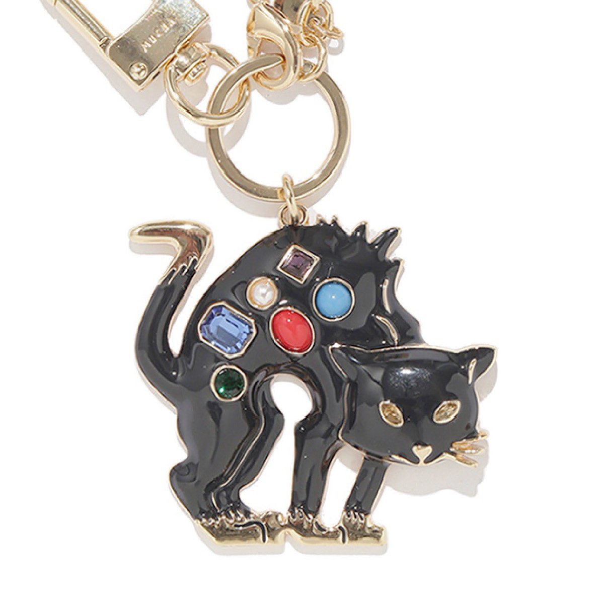 MUCHA イルゼキャッツ　猫のチャーム カラーストーン付き 2月15日(土)発売開始】 MUCHA CAT COLLECTION 「猫の日」にちなんだ