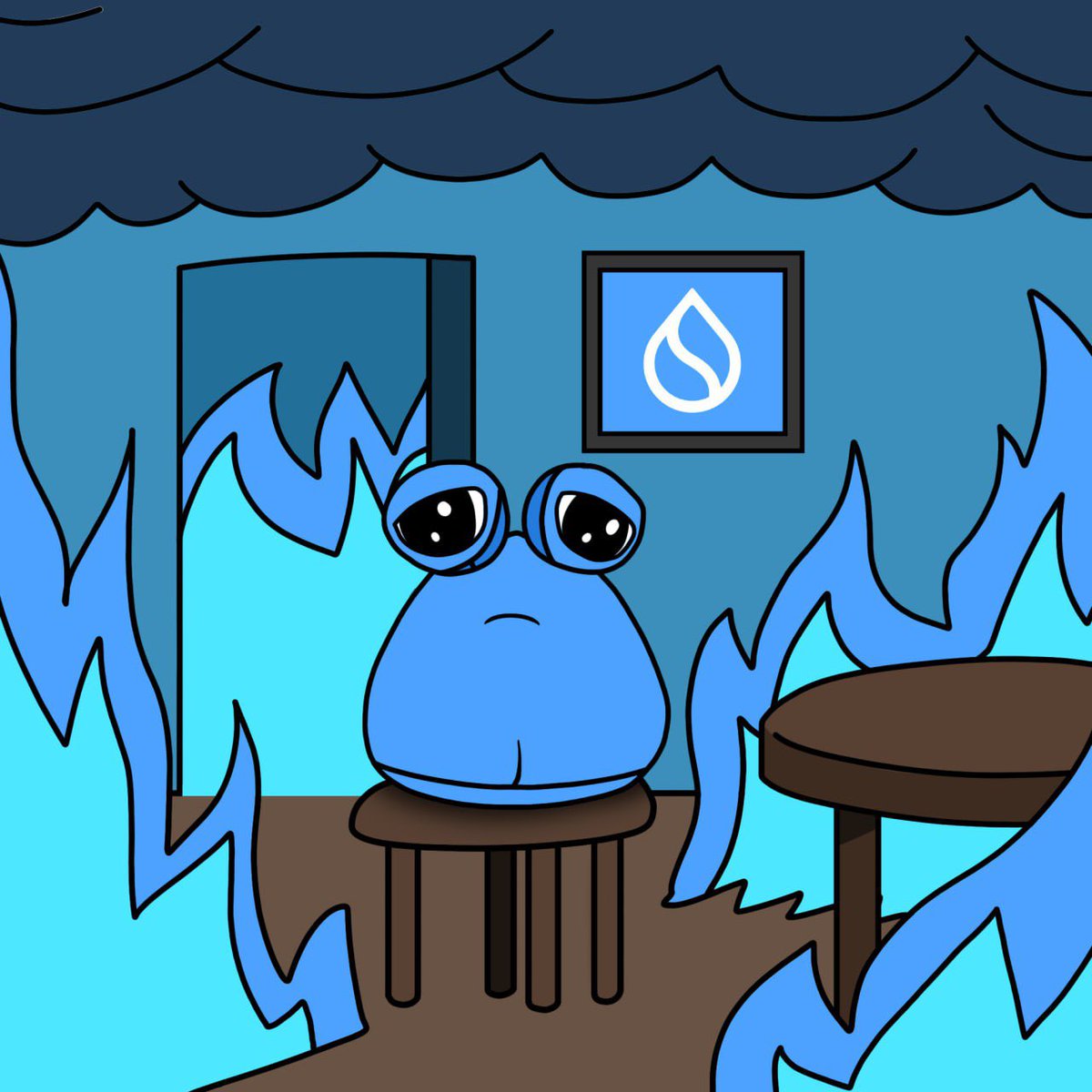Poucoinsui's tweet photo. everything is fine https://t.co/Z3kYzpDdIg
