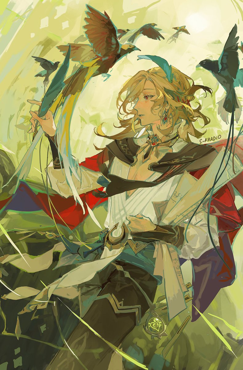 paradisaea 🥀
#GenshinImpact #Kaveh #原神