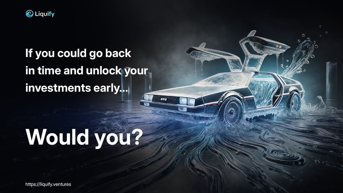 Liquify π (@liquifyventures) on Twitter photo You donβt need a time machine.
You need <a href="/LiquifyVentures/">Liquify π</a> π
Trade token allocations before they vest.
Unlock capital. De-risk instantly.
π Coming soon to DeFi. #StayLiquidπ
Oh, and have we told you about $LQFY sale on <a href="/tokeroexchange/">TOKERO Crypto Exchange</a> this February 12? π You donβt need a time machine.
You need <a href="/LiquifyVentures/">Liquify π</a> π
Trade token allocations before they vest.
Unlock capital. De-risk instantly.
π Coming soon to DeFi. #StayLiquidπ
Oh, and have we told you about $LQFY sale on <a href="/tokeroexchange/">TOKERO Crypto Exchange</a> this February 12? π