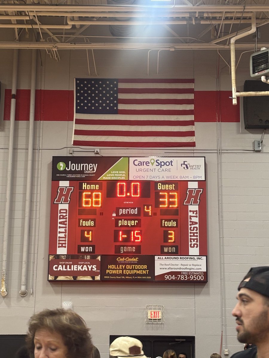 Congratulations to the lady flashes for the victory over Lafayette. District championship