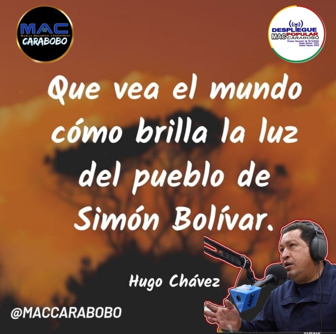 #ComandoHugoChavez el mundo nos requiere para notificarles que Venezuela existe un pueblo que sigue la tendencia de nuestros #Libertadores #BolivaryChavez somos del compromiso de nuestro #pueblo <a href="/NicolasMaduro/">Nicolás Maduro</a> <a href="/rafaellacava10/">Rafael Lacava</a> <a href="/madeleintlSUR/">Madelein Garcia</a>