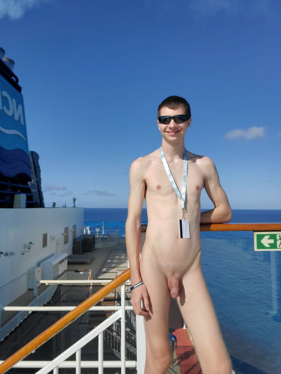 Having a blast on my first cruise!