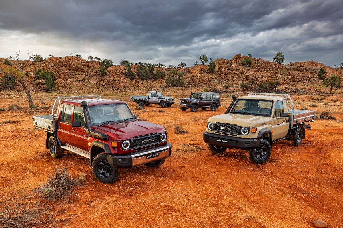 Permian Landman (@permianlandman) on Twitter photo Repost, like, and comment if you agree!
Hey <a href="/Toyota/">Toyota USA</a>, the US market wants the 70-Series LandCruiser! Repost, like, and comment if you agree!
Hey <a href="/Toyota/">Toyota USA</a>, the US market wants the 70-Series LandCruiser!