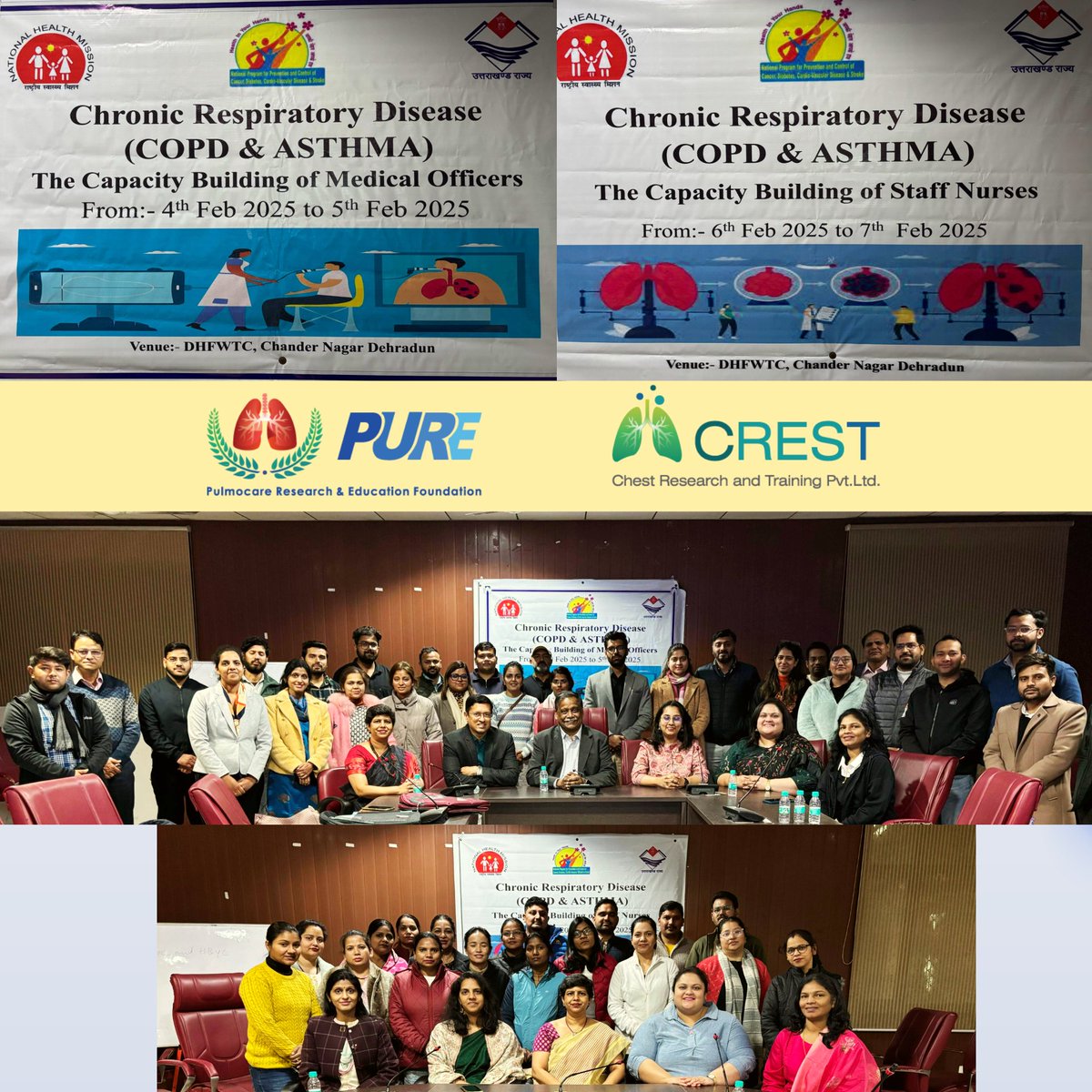 Chest Research and Training Pvt Ltd tweet media