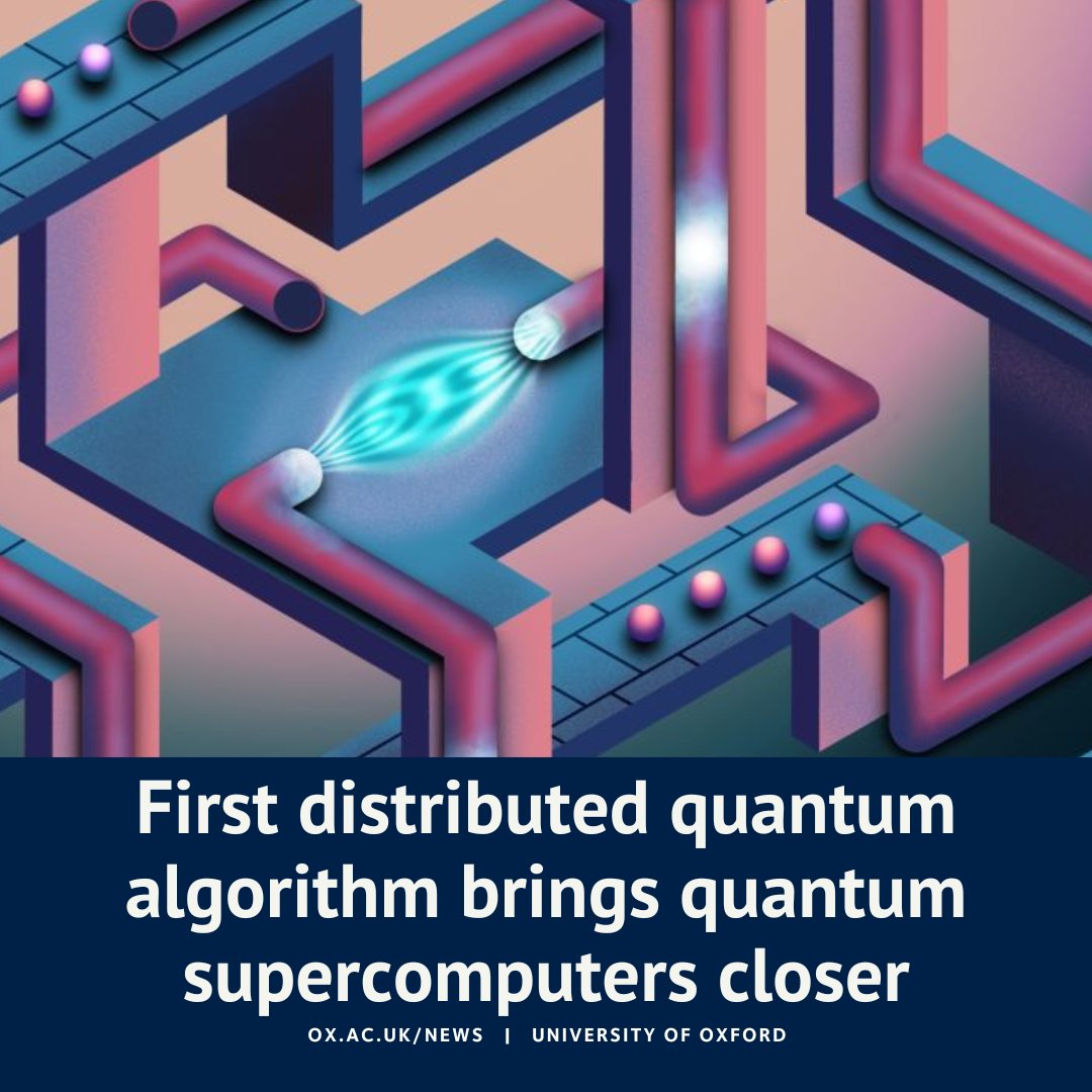 Using a photonic network interface, scientists from @oxfordphysics have successfully linked two separate quantum processors to form a single, fully connected quantum computer, paving the way to tackling computational challenges previously out of reach.

More info ⬇️