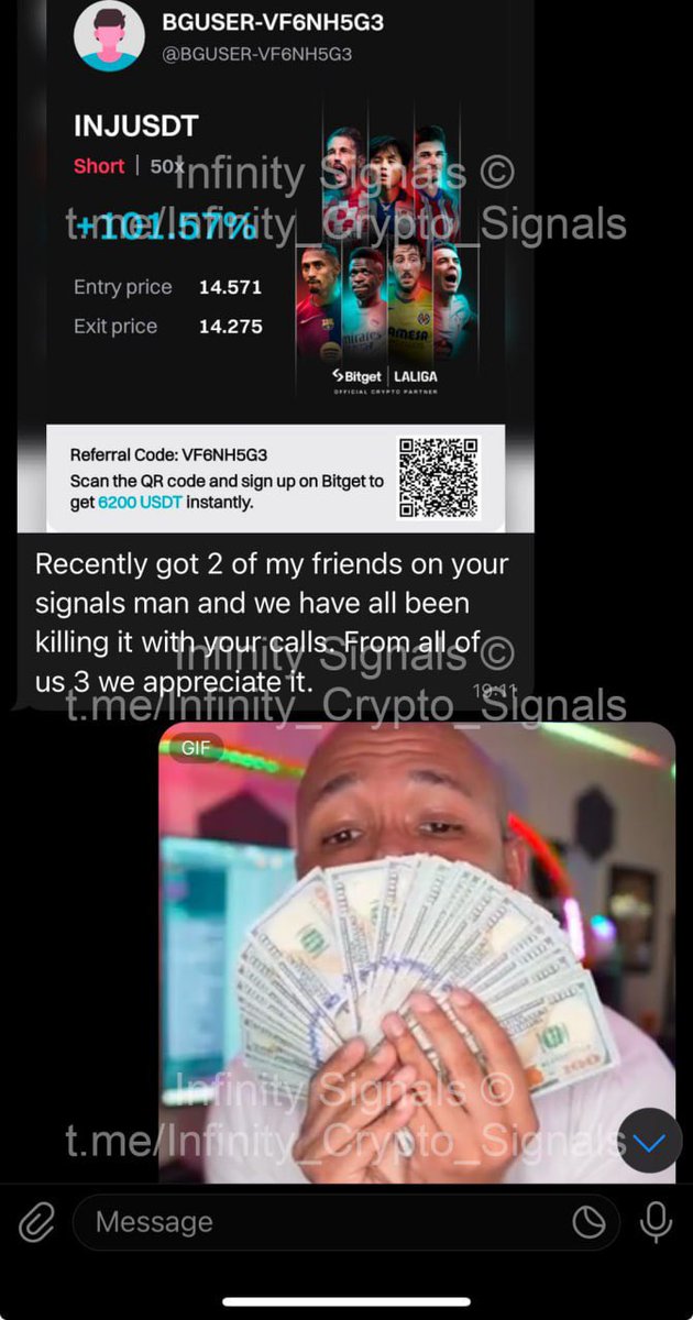 InfinityAlgo200's tweet photo. These guys just joined us not so long ago and look at them now!  🤩

What else do you need to start trading with our signals.

Get access to our signals...
📨 https://t.co/5xd4QlKijK