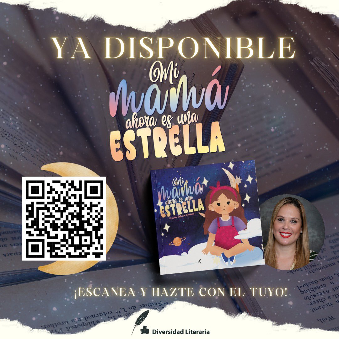 ¡Ya disponible! 📚✍🏻⭐️🫠
#mimamaahoraesunaestrella
Muy emocionada 📚✍🏻 Deseando que podáis leerlo ya y conocer vuestras opiniones📖
Ojalá llegue a muchas familias que lo necesiten ⭐️
Gracias 🤩✍🏻📚🍀
#cuentoinfantil
#Canarias 
#Cristinamj
#lapalma