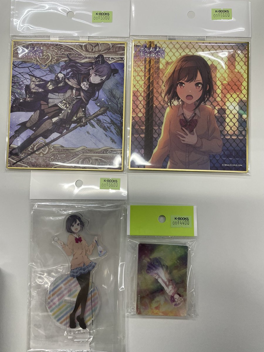 入荷情報】 プロジェクトセカイ 色紙 文化祭アクスタ ノーブルアート