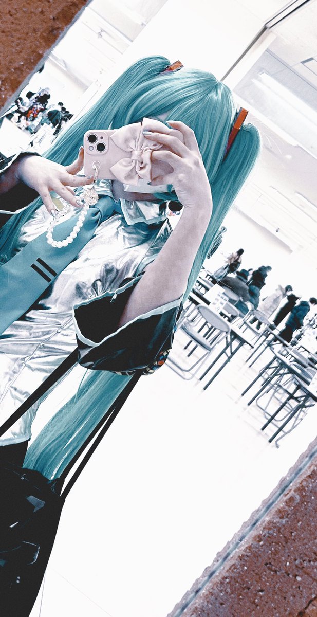 Yttri_um's tweet photo. 初音ミクになっております https://t.co/kVX5MhgvAK