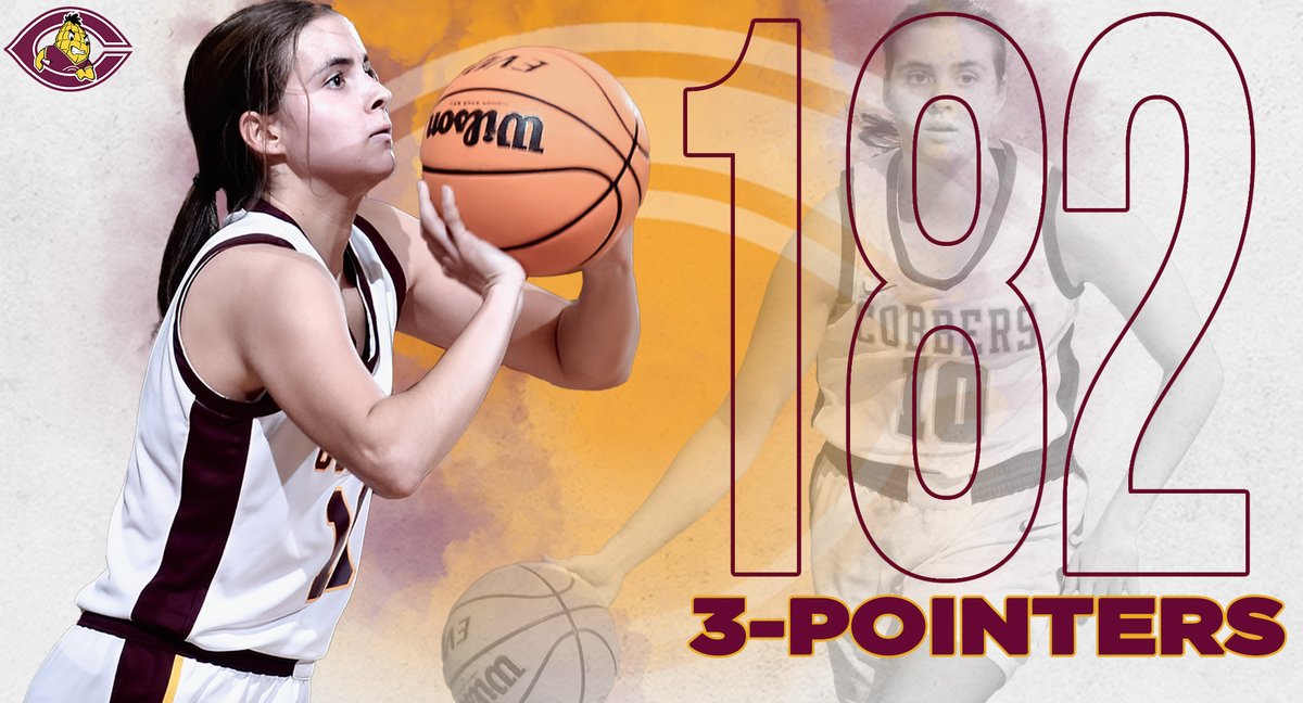 Senior Carlee Sieben broke the school record for 3-pointers in a career, finished with a game-high 24 points &amp; led women's basketball to a critical MIAC  win at St. Benedict. CC has now beaten the Bennies in 7 straight games.    

𝗥𝗘𝗖𝗔𝗣---&gt; tinyurl.com/ysn8pku5