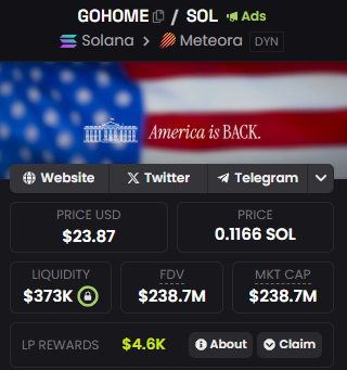 GoHome_Token's tweet photo. 🗽this is just normal
💵---( $ 23 )---💵
🤌wen...you just watch how the price $GOHOME grows every day !
--and it can’t be any other way--
#meme #solana #priceup #pump #TRUMP #GOHOME https://t.co/L7h3glFKAa