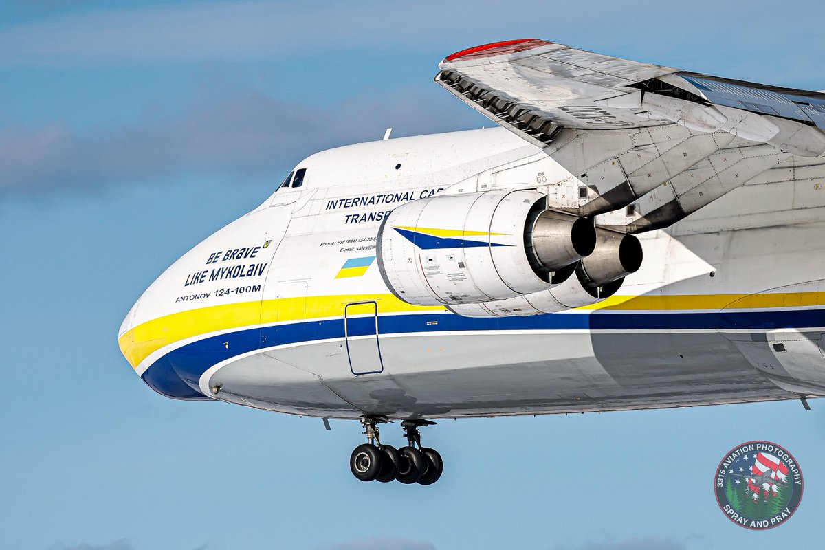 3315Aviation's tweet image. Early afternoon arrival of @AntonovCompany Airlines 3944 into @FlyBGR from Harrisburg. #avgeek #planespotter