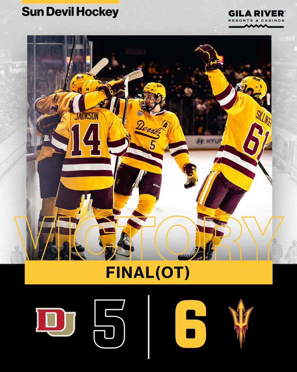 SunDevilHockey's tweet image. NEVER A DOUBT #BeTheTradition