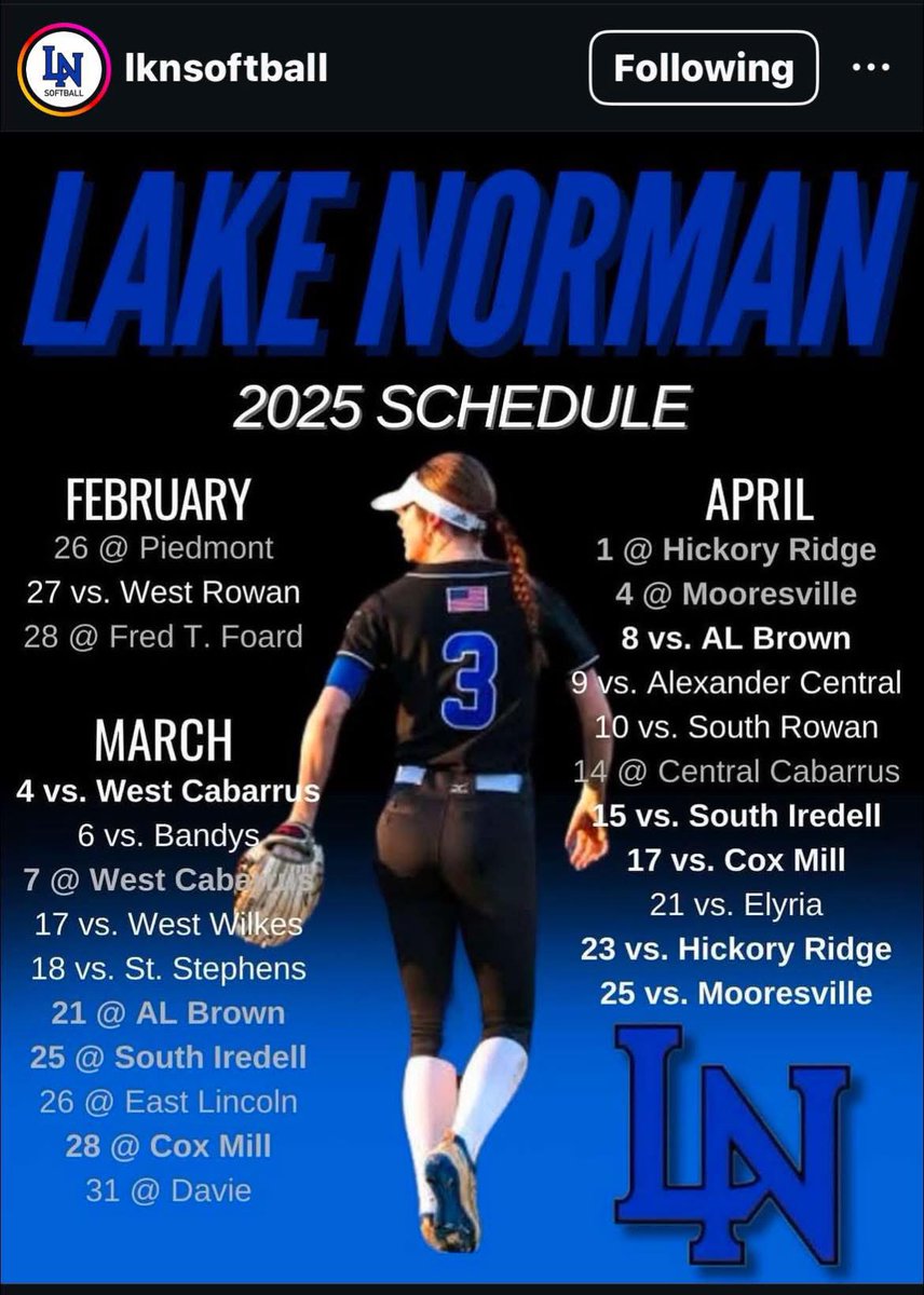 Let’s go!!!!  
<a href="/Lknsoftball/">LNHS Softball</a>