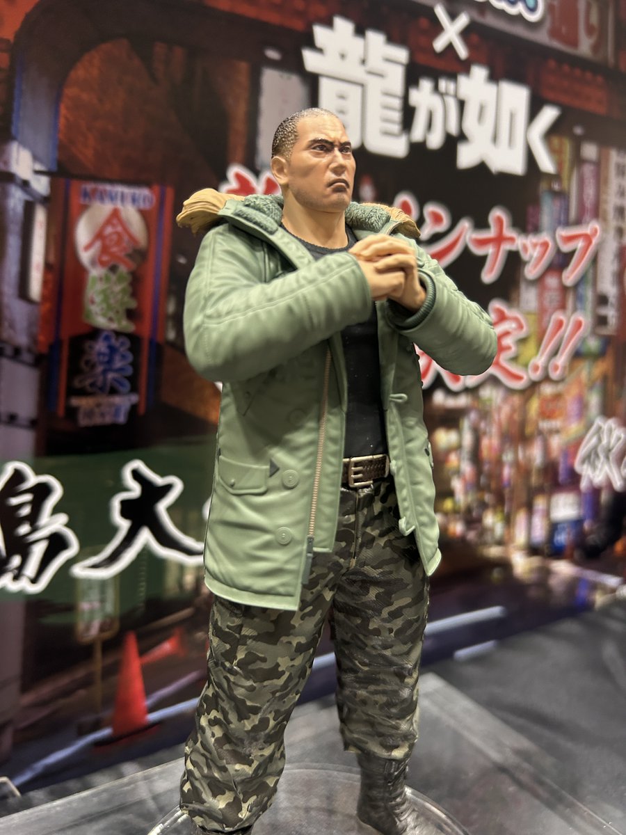 ＼＼WF2025W展示情報／／

【デコマス初展示】
DIGSTA 『龍が如く』冴島大河

デジタル造形&amp;デジタル印刷によって忠実に表現した、冴島大河の姿を是非お近くでご覧ください‼️

#龍が如く
#LikeADragon
#DIGSTA
#WF2025W
#DIG