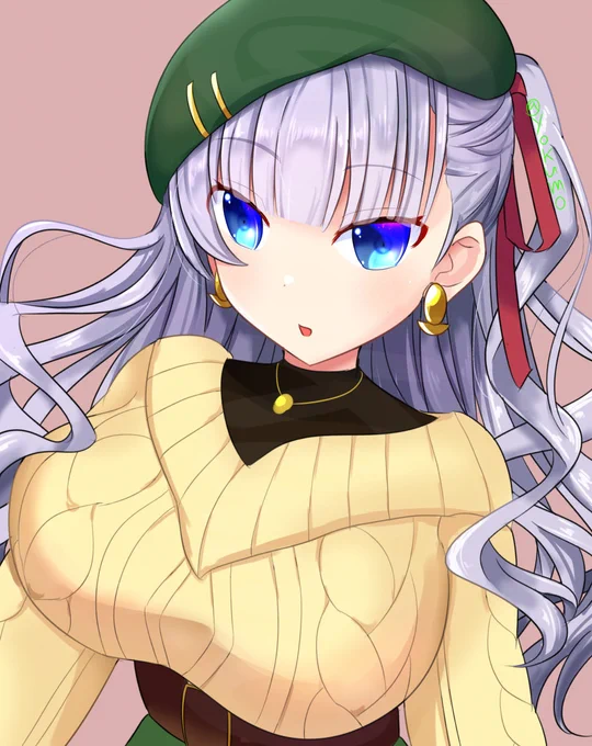 吉良てまりちゃん描きました ふゆ服! 